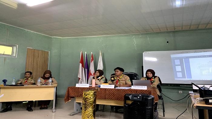 Racana Pramuka IAIN SAS Babel Gelar MUSRAC X, Tetapkan Pemimpin dan Program Kerja 2025