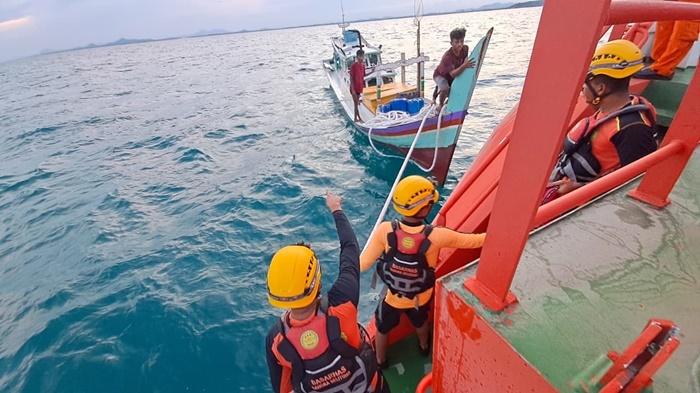 Petir Sambar Dua Kali, Kapal Nelayan Di Bangka Nyaris Jadi Kuburan