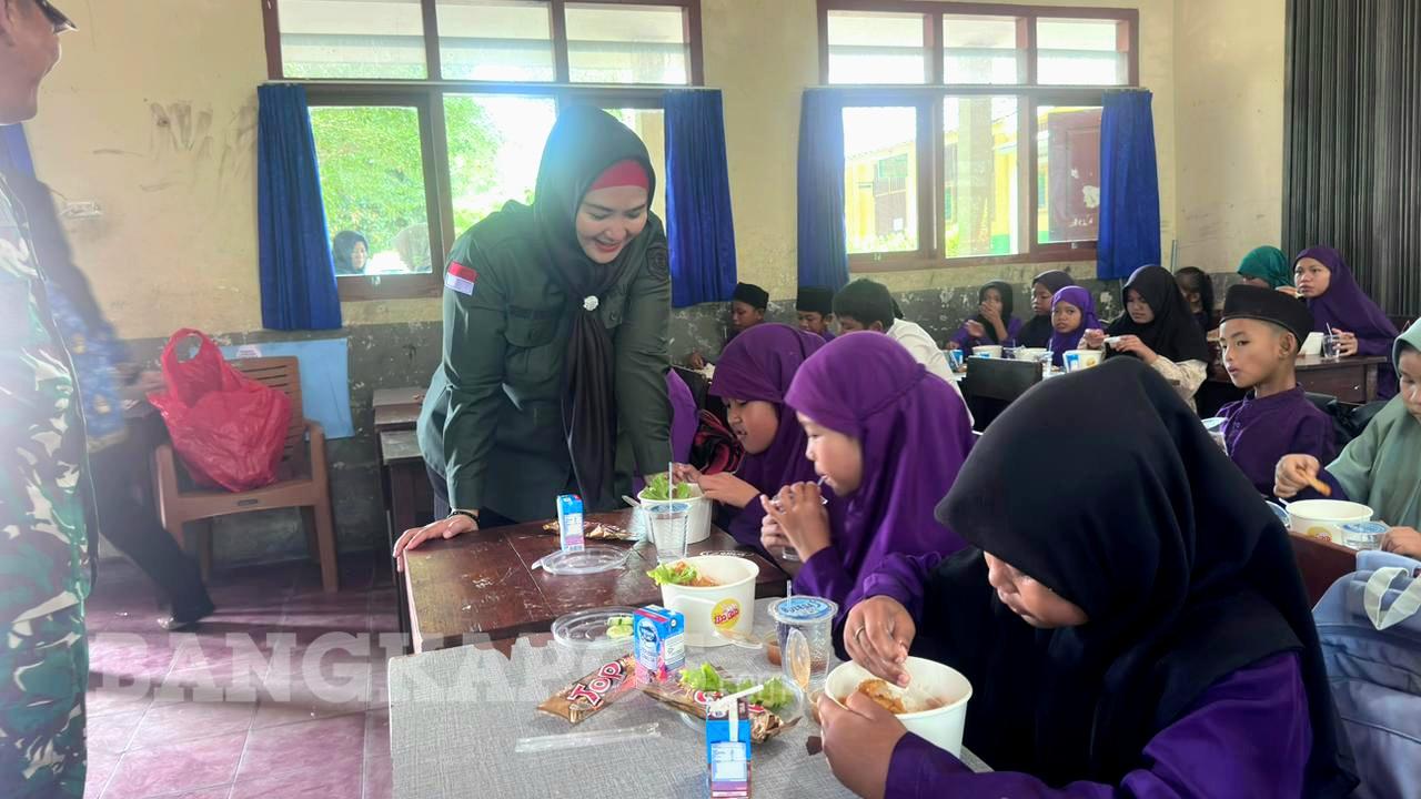 Pemkab Bangka Selatan dan Kodim 0432 Perkuat Sinergi Lewat Aksi Peduli Gizi Anak