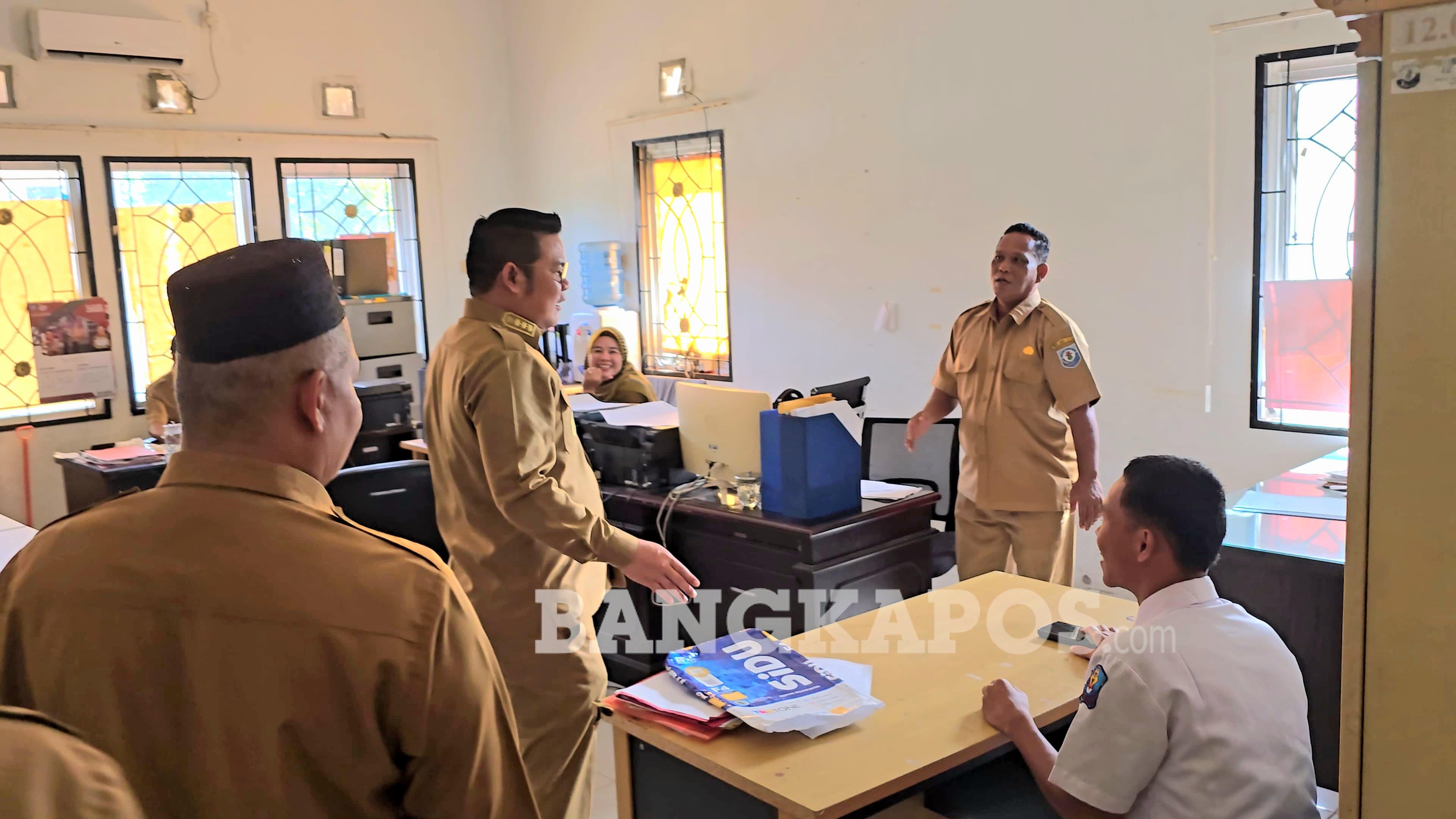 Bupati Bangka Selatan Sidak Oknum ASN yang Pungut Imbalan dari Bantuan Permodalan UMKM