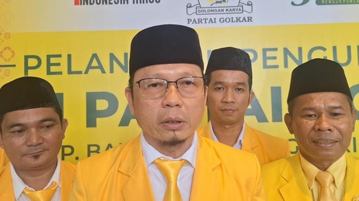 Golkar Babel Andalkan Kader Muda, Bahlil Lantik Pengurus Baru Periode 2025–2030