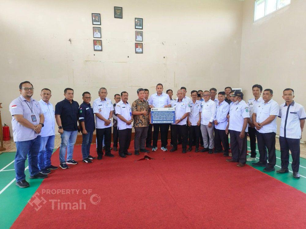 Bersama Kejaksaan Negeri Belitung, PT Timah Wujudkan Rumah Layak Huni bagi 20 Keluarga
