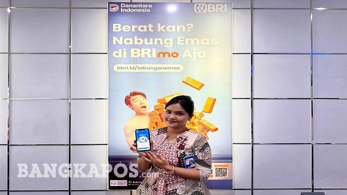 Mulai Rp10.000, Nasabah Bisa Nabung Emas Sat Set Lewat BRImo - Bangkapos.com