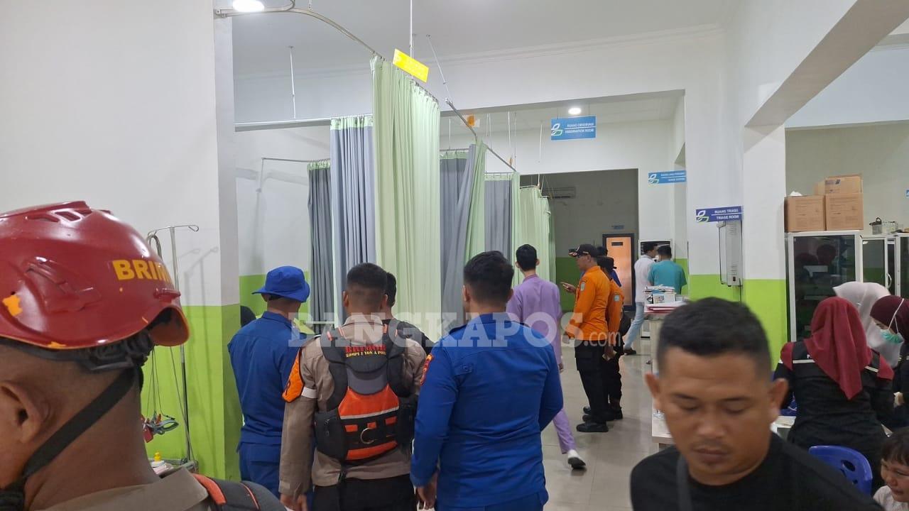 Histeris Keluarga Lihat Ayah Terbujur Kaku Berjibaku Selamatkan Tiga Anak Tenggelam di Pantai Matras - Bangkapos.com