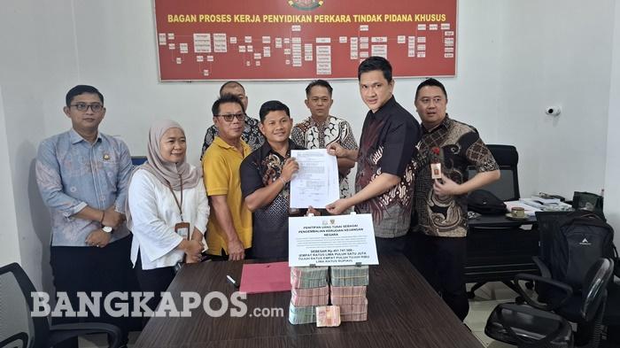 Kejati Babel Benarkan Herman Fu Kembalikan Rp451 Juta dalam Perkara Korupsi Tambang Ilegal - Bangkapos.com