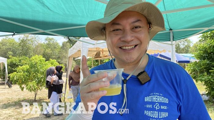 Disuguhkan Hidangan dan Tradisi Bangka Barat, Agen Perjalanan dari Jakarta Apresiasi Pariwisatanya - Bangkapos.com