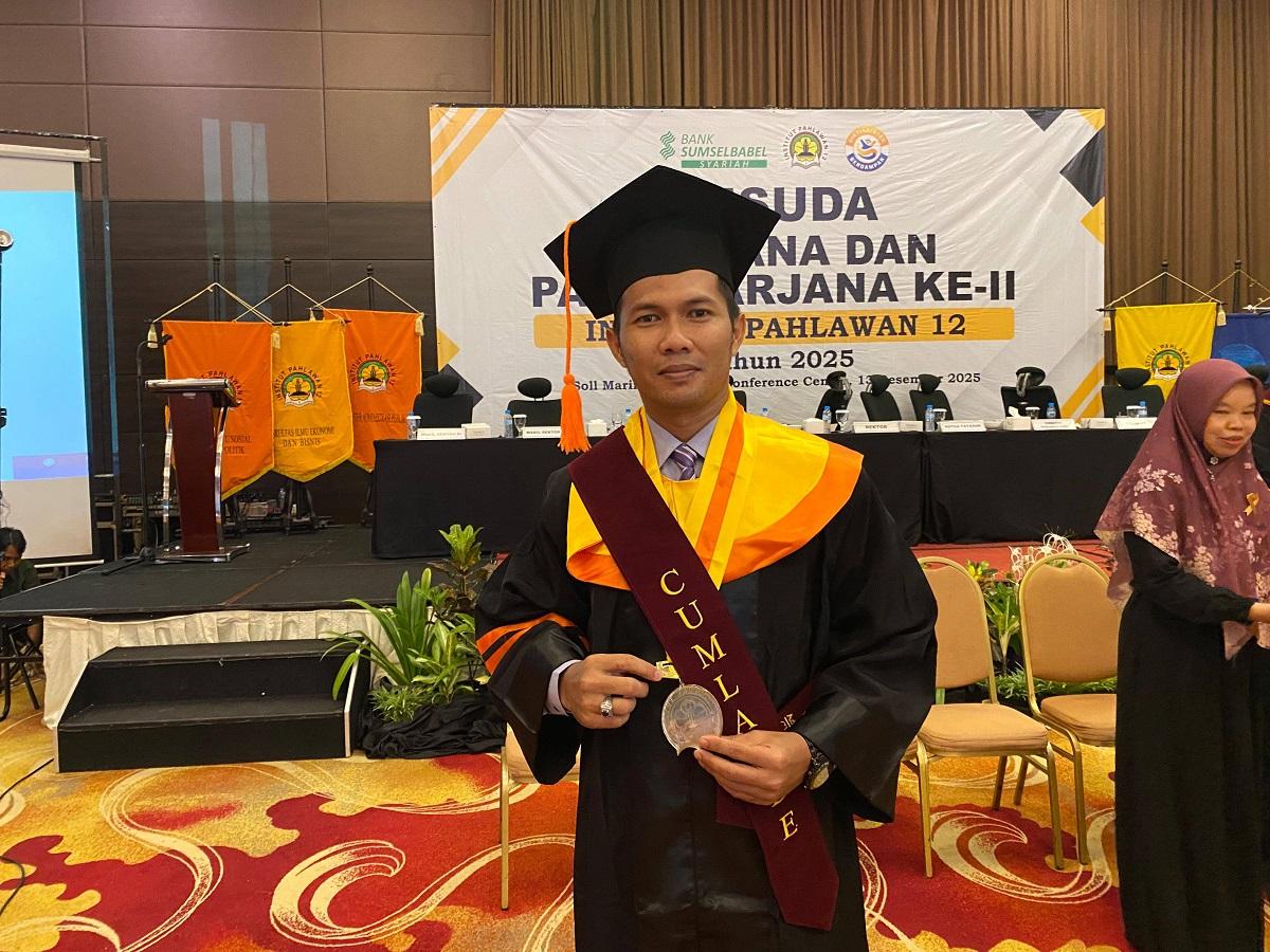 Selain Chari Yulianto Lurah Matras Raih S2 IPK 4,0, Ada Juga Reno Candra Sangaji Lurah Peraih Doktor