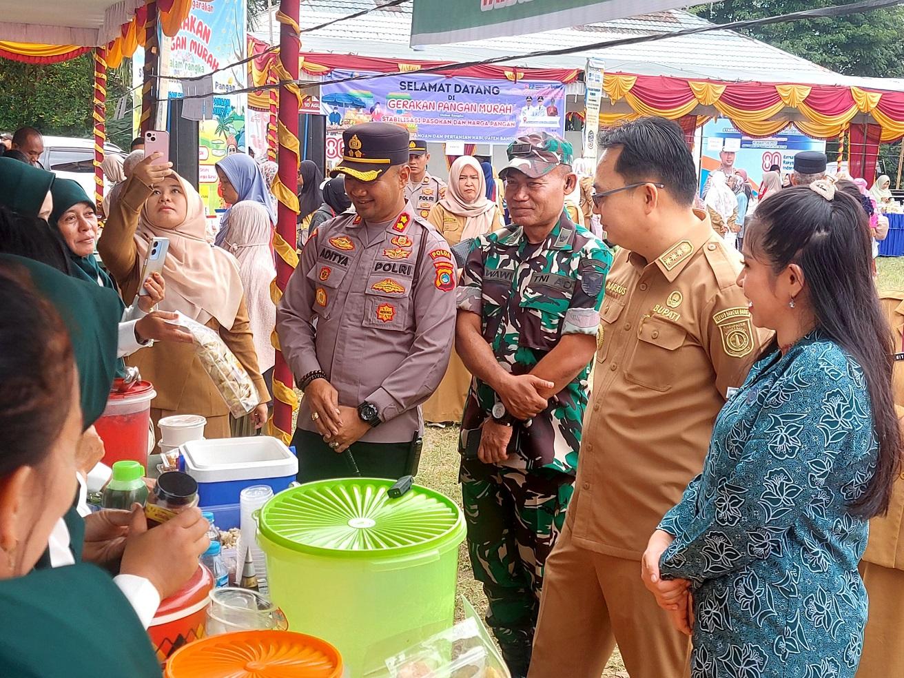 Pemkab Bangka Barat Gelar Gerakan Pangan Murah untuk Stabilkan Harga di Pasaran