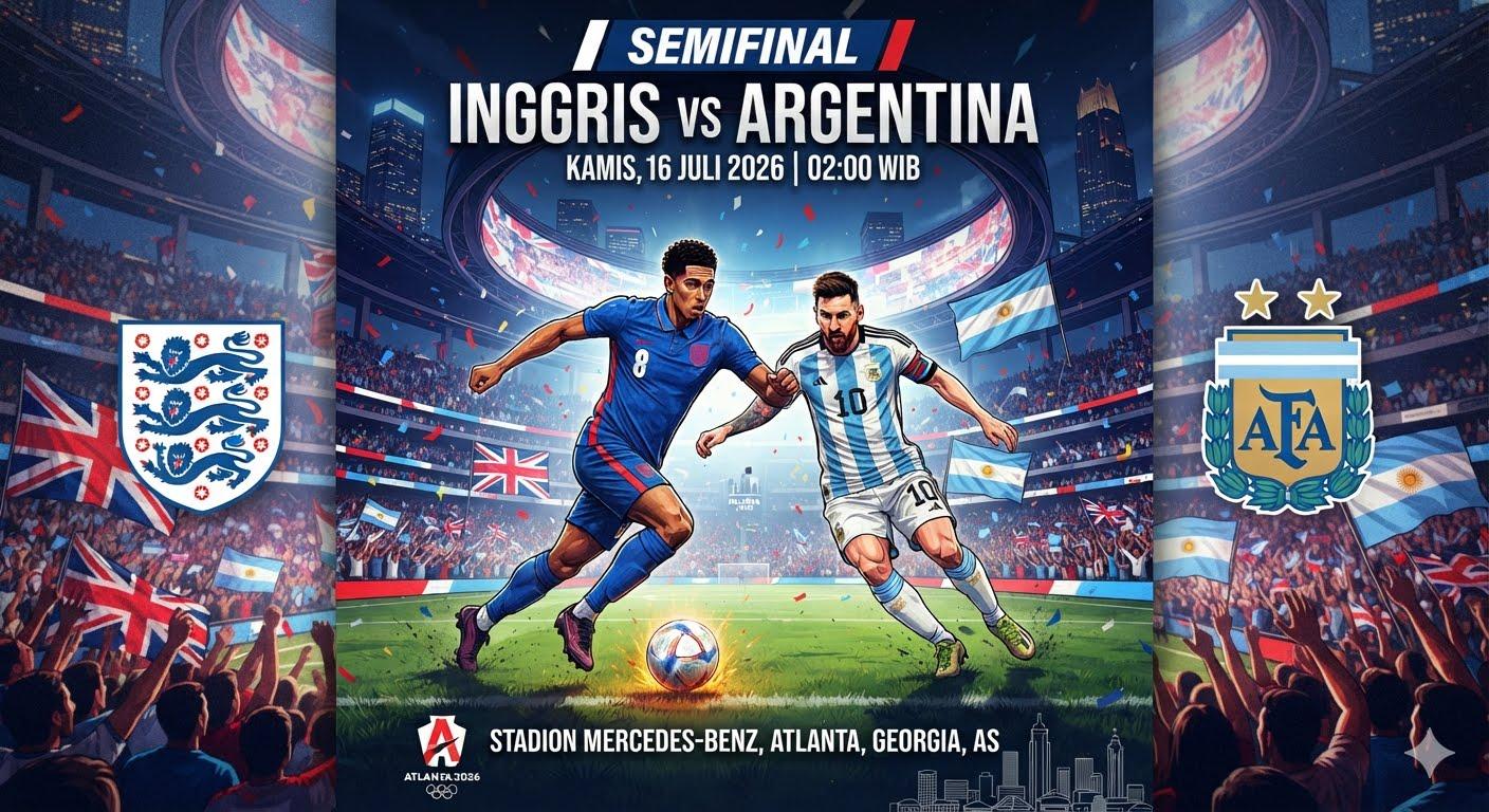 Inggris vs Argentina, Statistik Tim hingga Analisis Peluang Lolos Final Piala Dunia 2026 - Bangkapos.com