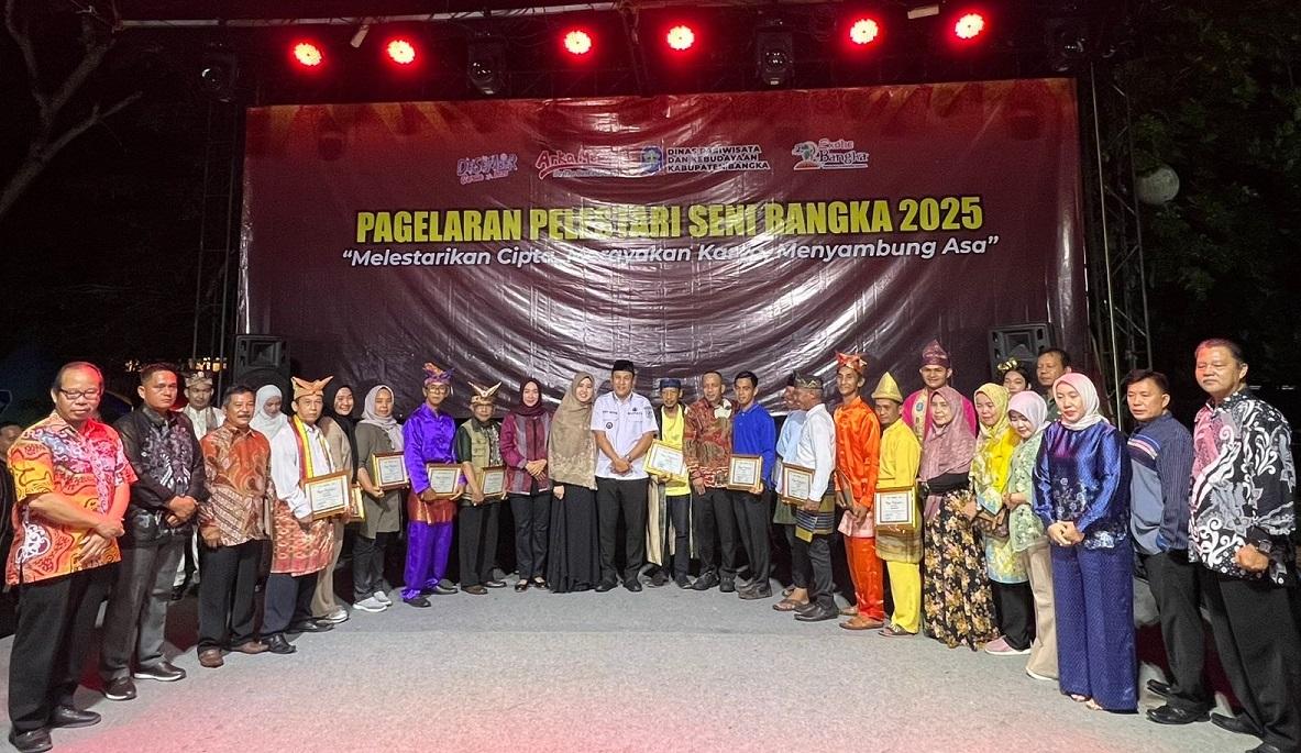 Disparbud Bangka Gencar Jaga Kelestarian Seni dan Budaya Lokal Lewat Panggung Pertunjukan