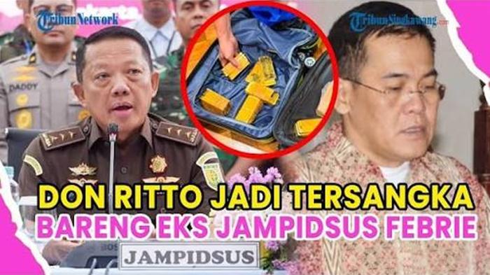 Profil Don Ritto Pengacara yang Jadi Tersangka Bersama Eks Jampidsus Febrie Adriansyah:Adik Tingkat - Bangkapos.com