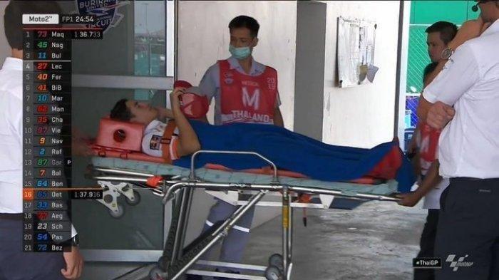 Marc Marquez Berhenti Bernapas 5 Detik Setelah Crash di sesi Latihan MotoGP Thailand, Ini Videonya