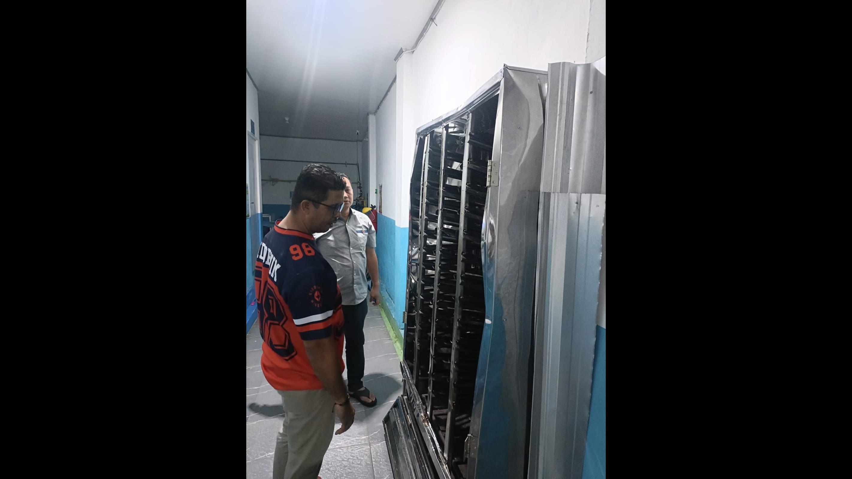 Penampakan Mesin Pengeriing Ompreng MBG yang Meledak di SPPG Angsana Toboali, Pengelola :Human Error