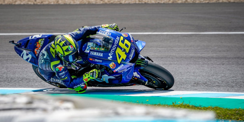 Start dari Posisi ke-10, Valentino Rossi Semakin Pesimis dengan Hasil MotoGP Spanyol 2018