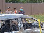 Jasad Hangus Terbakar di Minibus, Istri Korban Ngaku Ngerit BBM, Terpantau CCTV 2 Kali Masuk SPBU