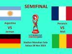 Jadwal Semifinal Piala Dunia U17 2023, Argentina vs Jerman dan Perancis vs Mali