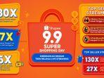 Kampanye 9.9 Super Shopping Day Capai Peningkatan Penjualan Lebih dari 30 Kali Lipat di Shopee Live!