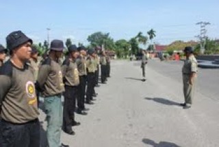 TNI Latih Anggota Satpol PP Pangkalpinang