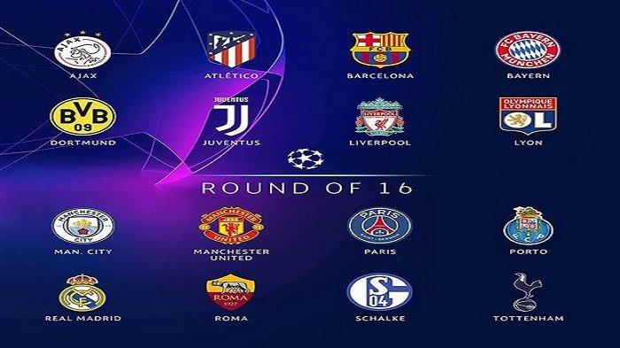 Link Live Streaming Pengundian (Drawing) Babak 16 Besar Liga Champions 2018/2019 Malam Ini