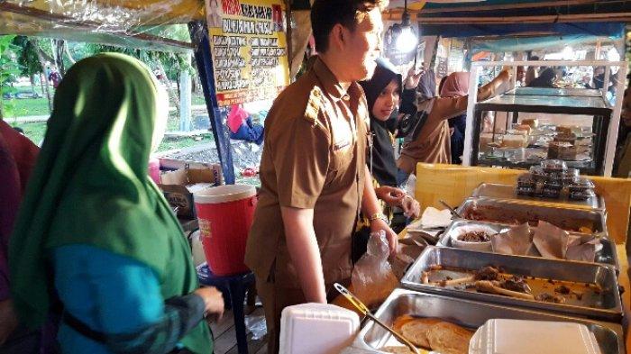 Stand Kuliner di Pasar Wadai Ramadan ini Sajikan Olahan Daging Kambing Khas Timur Tengah