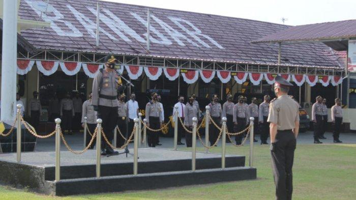 Beri Penghargaan kepada 27 Personelnya, ini Pesan Kapolres Banjar