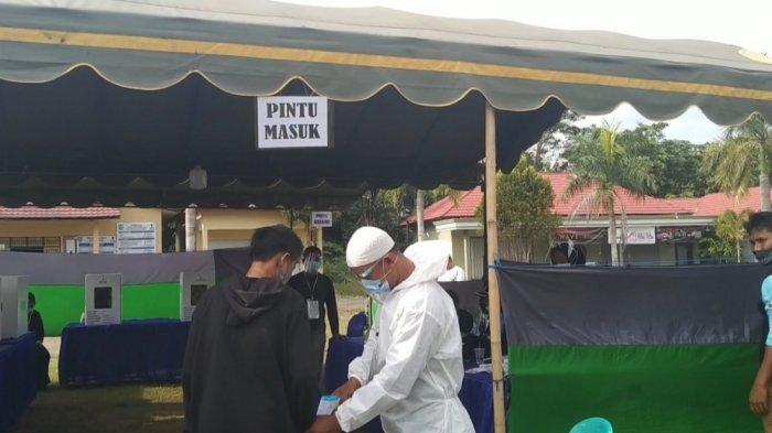 Pilkada Banjar 2020, Polsek Sambung Makmur Libatkan 10 Personel Amankan Proses Pencoblosan