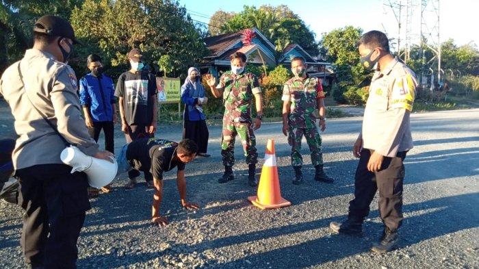 Polsek Kelumpang Selatan Kotabaru Gencarkan Operasi Yustisi, Warga Bermasker Bila Diingatkan Petugas