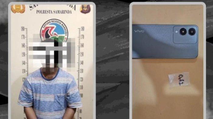 Ditangkap di Jalan, Pria di Samarinda Terbukti Simpan Sabu di Saku Celana