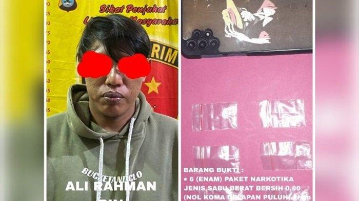 Diduga Pengedar Sabu, Pria Ini Ditangkap Polisi di Desa Kersik Putih Tanahbumbu