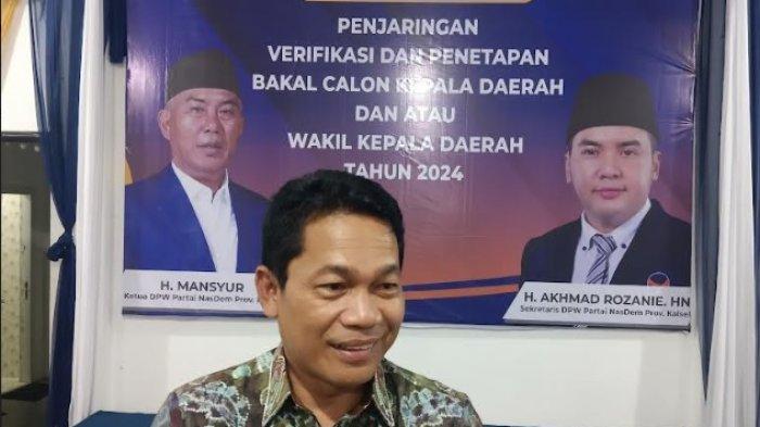 Daftar Maju Bupati Balangan 2024-2029 ke DPW NasDem Kalsel, Ini Kata Abdul Hadi