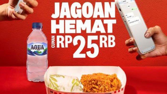 Promo KFC Sabtu 11 November 2023, 3 Ayam, 3 Nasi plus 3 Cocacola cuma Rp54 Ribu, Bisa Ajak Sahabatmu