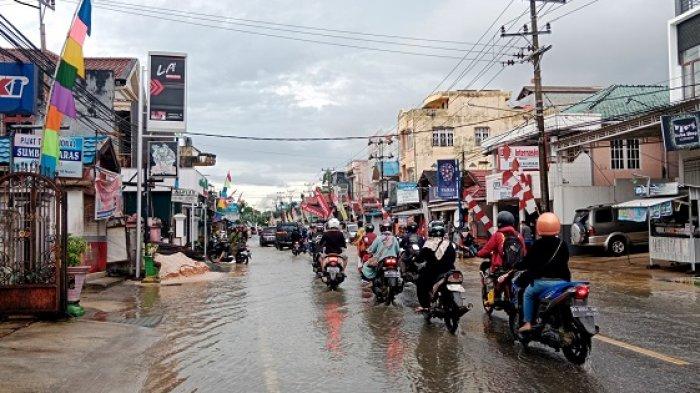 Kotabaru Sering Terendam Bila Hujan Deras, Tokoh Masyarakat Harapkan Pemerintah Keruk Sungai Kuin
