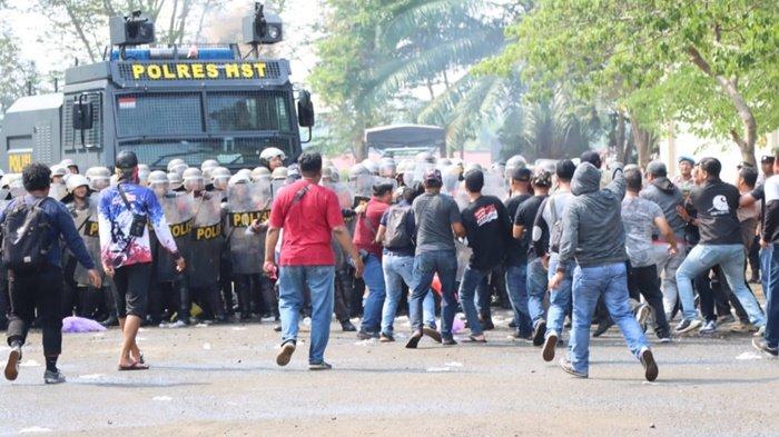 Intip Strategi Polres HST Menyusun Kekuatan Pasukan pada Simulasi Sispamkota Pemilu 2024 Mendatang