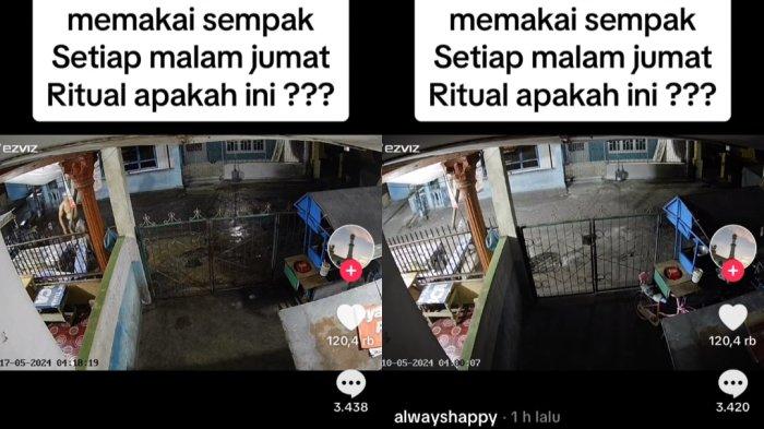 Viral Pria Paruh Baya Keliling Kampung Hanya Bercelana Dalam Tiap Malam Jumat, Ritual Pesugihan?