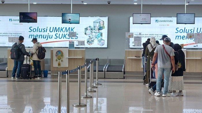 H-1 Lebaran, Berikut Jumlah Penerbangan dan Penumpang Satu Pekan Terakhir di Bandara Syamsudin Noor
