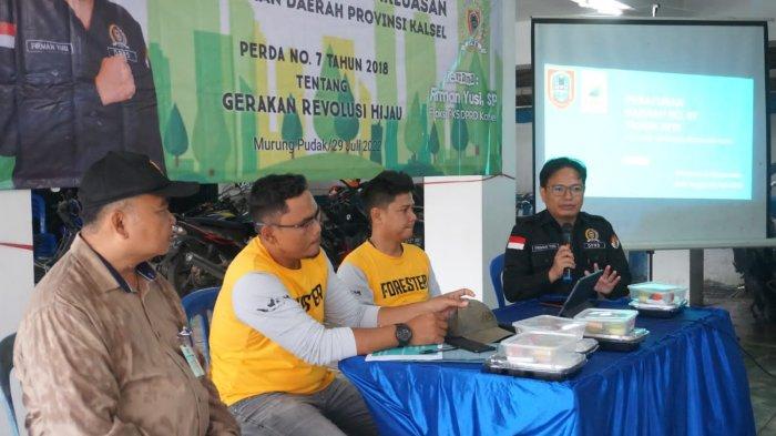 Dukung Komunitas Hijaukan Tepian Sungai, Firman Yusi Sosialisasikan Perda Gerakan Revolusi Hijau
