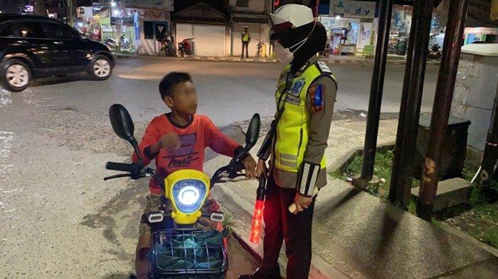 Operasi Zebra Intan 2022 Digelar Mulai Besok, Personel Satlantas Polres Tanbu Hunting di Jalan Raya