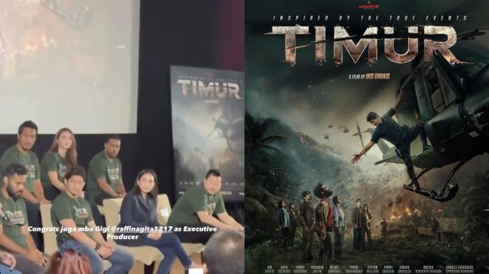 Gurita Bisnis Raffi Ahmad Bertambah, Nagita Slavina Kini Jadi Produser di Film TIMUR