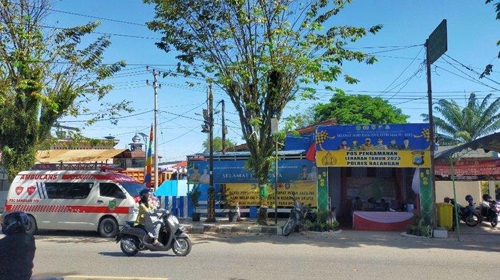 Terminal sepi, Arus Balik Pemudik di Balangan Lancar