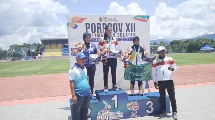 Atletik HSS Sumbang Dua Emas, Ini Atlet yang Rebut Emas