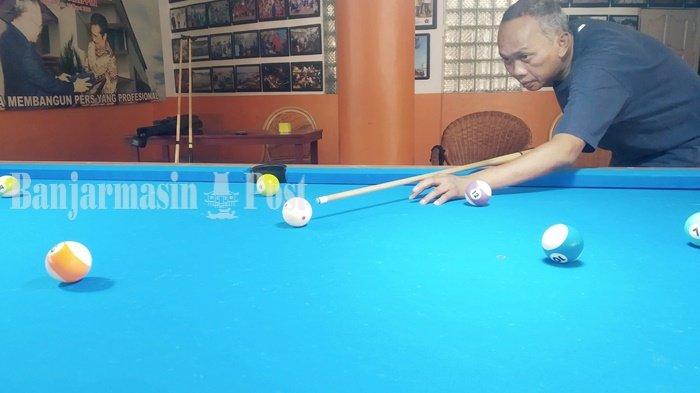 Atlet Biliar PWI Kalsel Optimis Rebut Medali di Porwanas XIII Malang