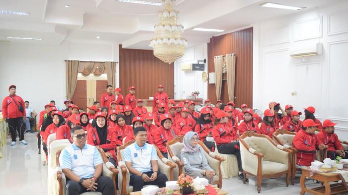 Dipastikan Siap Berlaga di Peparprov V Kalsel, Kontingen HSS Resmi Dilepas