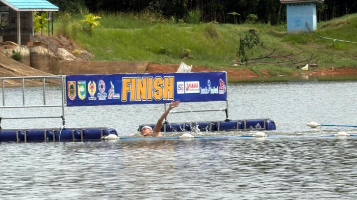 Atlet Renang Tanahlaut Kembali Raih Medali, Hari Ini Dua Orang Tanding Pada Nomor OWS 5000 Meter