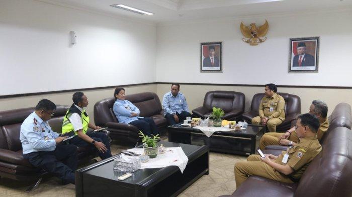 Audiensi dengan Sekdaprov, Kakanwil Kemenkumham Kalsel Siap Optimalkan Peran G20