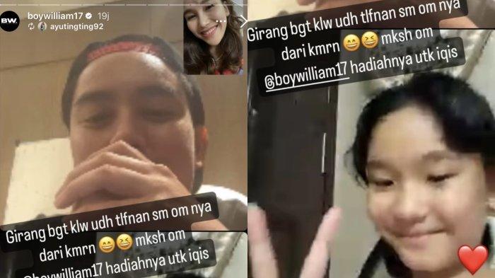 Sinyal Restui Boy William untuk Menikahi Ayu Ting Ting, Sikap Bilqis Jadi Sorotan