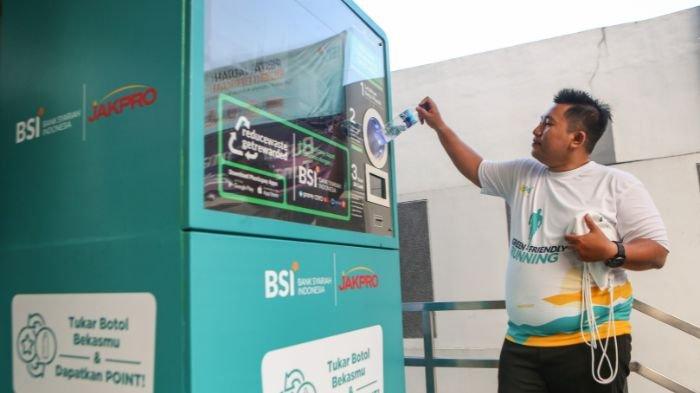 Kampanyekan Zero Waste di Jogja Marathon 2023, BSI Kumpulkan 5.056 Sampah Botol Plastik