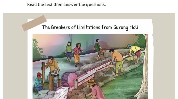 Kunci Jawaban Bahasa Inggris Kls 12 SMA Hal 17-20 Kurikulum Merdeka, Activity 3 Breakers Limitation