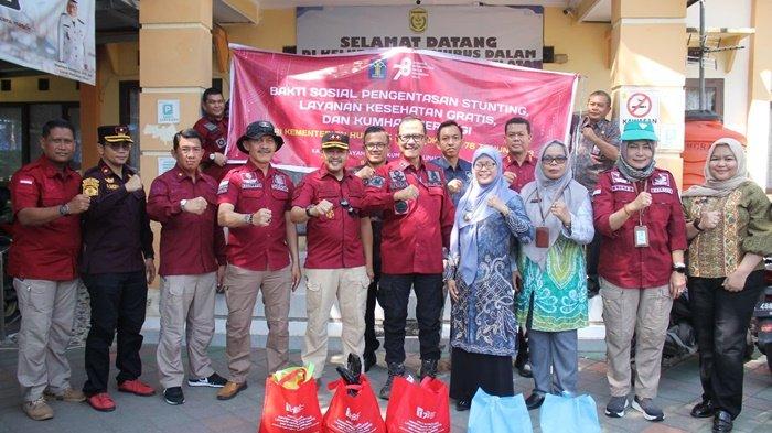 Peringati HDKD ke-78, Kemenkumham Kalsel Gelar Pengentasan Stunting hingga Layanan Kesehatan
