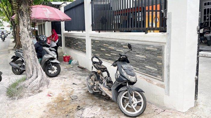 Sepeda Motor Terbakar di Jalan Cempaka Besar Banjarmasin, Pemilik Sempat Tak Sadar Ada Api