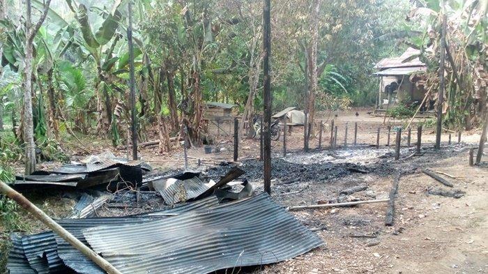 Rumah dan Isinya Ludes Terbakar, Warga Binjai Tabalong Ini Kini Mengungsi di Rumah Keluarga